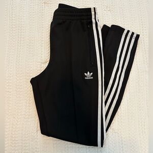 Adidas Classic Three Stripe Quarter Zip Track Pant Size Small